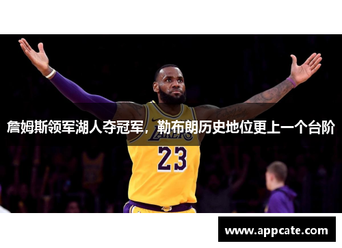詹姆斯领军湖人夺冠军，勒布朗历史地位更上一个台阶